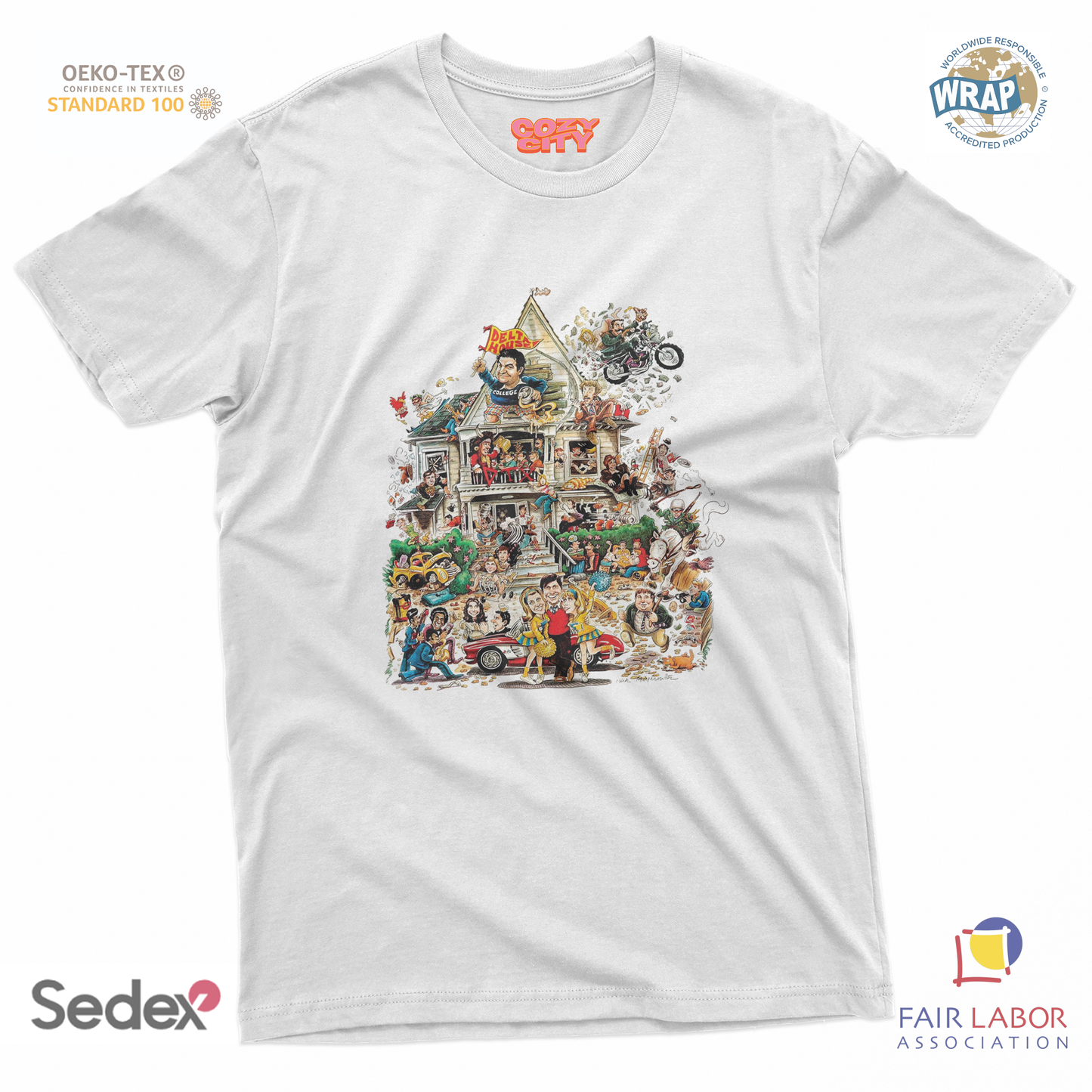 maglietta t-shirt- animal house