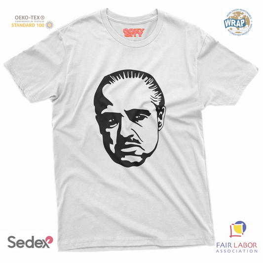 maglietta t-shirt- padrino nero