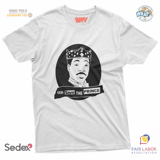 maglietta t-shirt- good save the prince