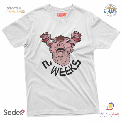 maglietta t-shirt- 2 weeks douglas quaid atto di forza