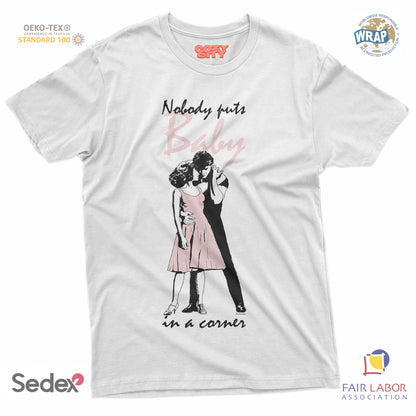 maglietta t-shirt- nessuno mette baby in un angolo