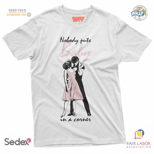 maglietta t-shirt- nessuno mette baby in un angolo