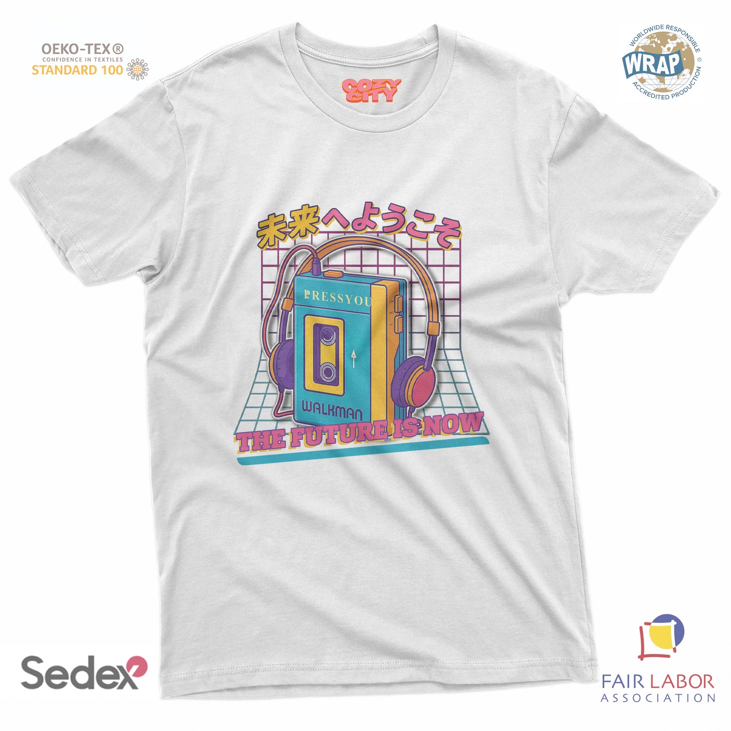 maglietta t-shirt- future is now