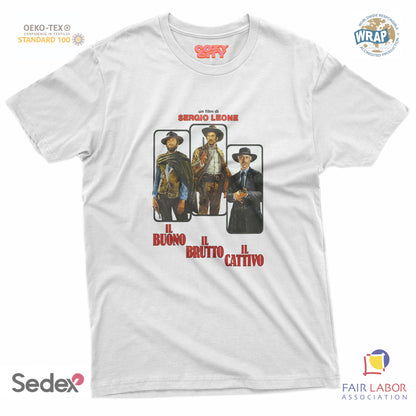 maglietta t-shirt- il buono western