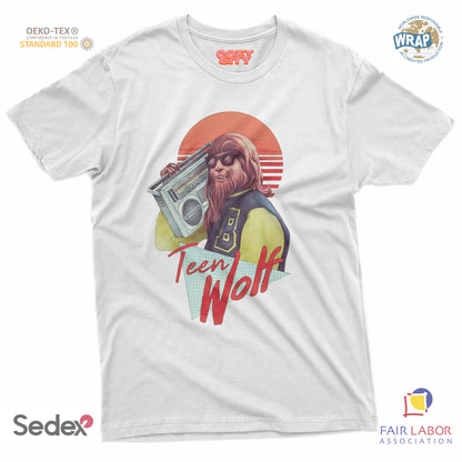 maglietta t-shirt- lupo teen