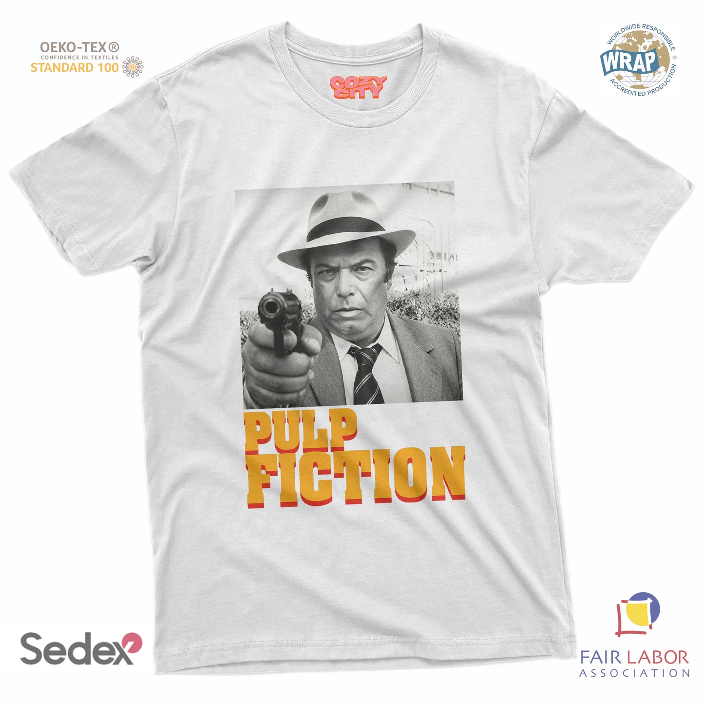 maglietta t-shirt- Lo Gatto Fiction