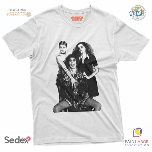 maglietta t-shirt- rocky show