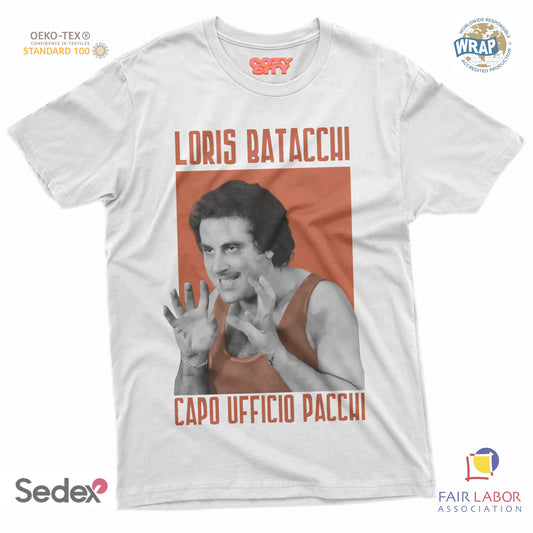 maglietta t-shirt- loris capo ufficio pacchi