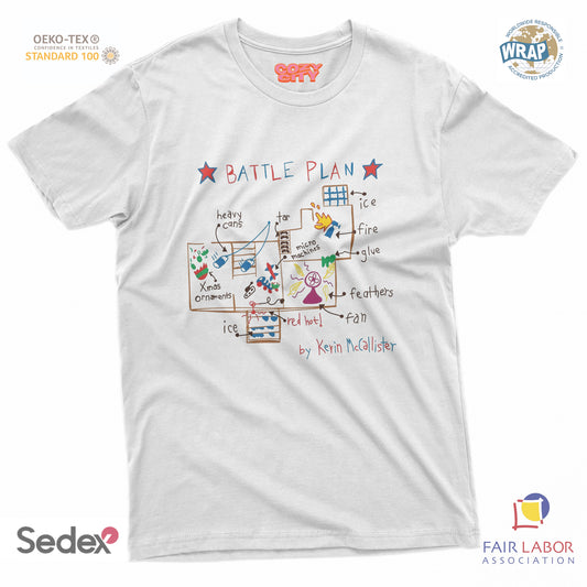 maglietta t-shirt- battle plan