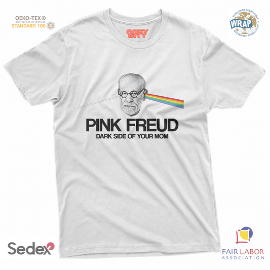 maglietta t-shirt- pink froyd