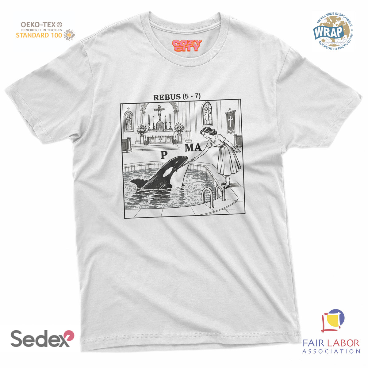 maglietta t-shirt- rebus maleducato