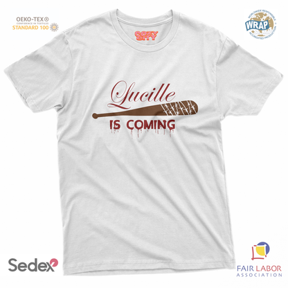 maglietta t-shirt- lucille is coming negan