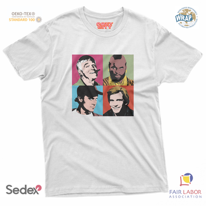 maglietta t-shirt- a team