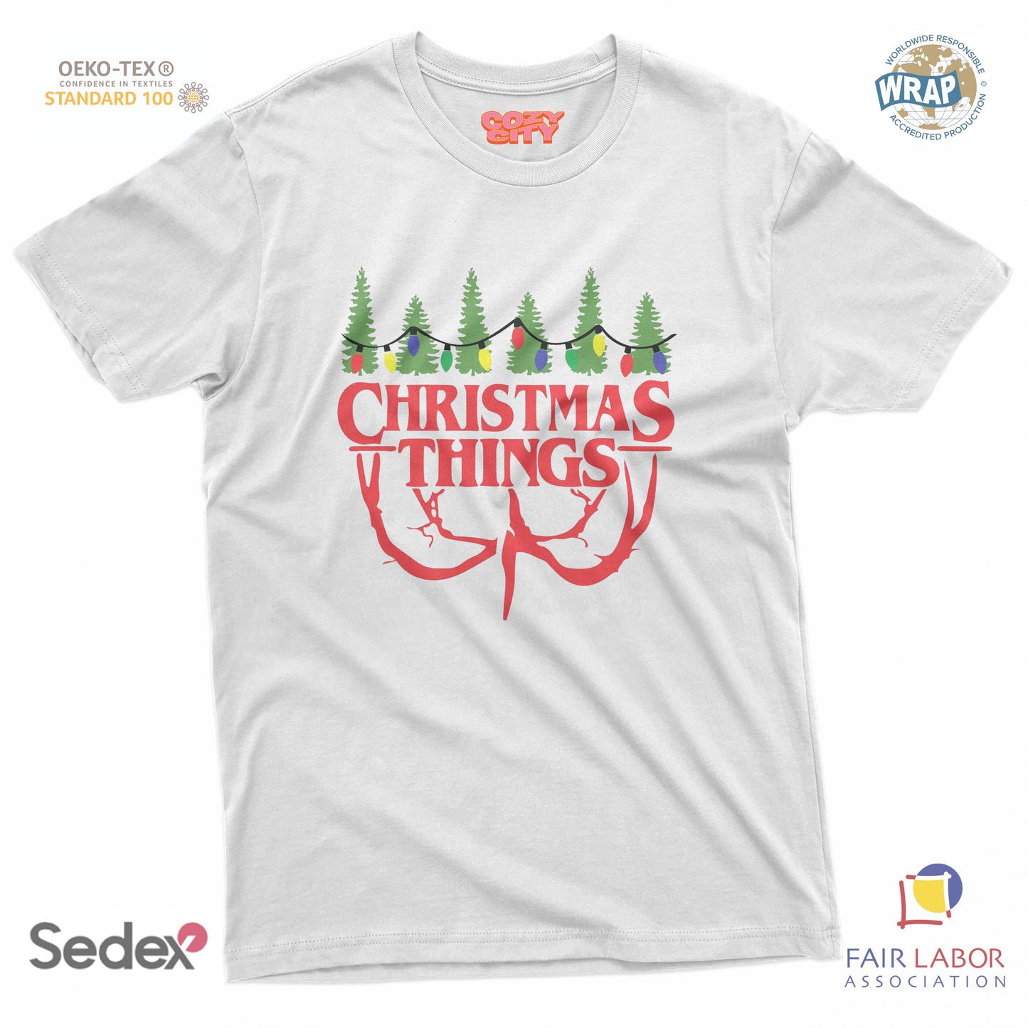 maglietta t-shirt- christmas things