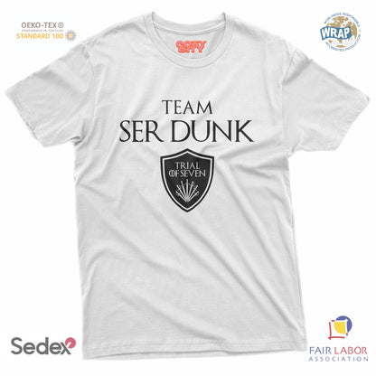 maglietta t-shirt- team ser dunk il giudizio dei sette trial of seven