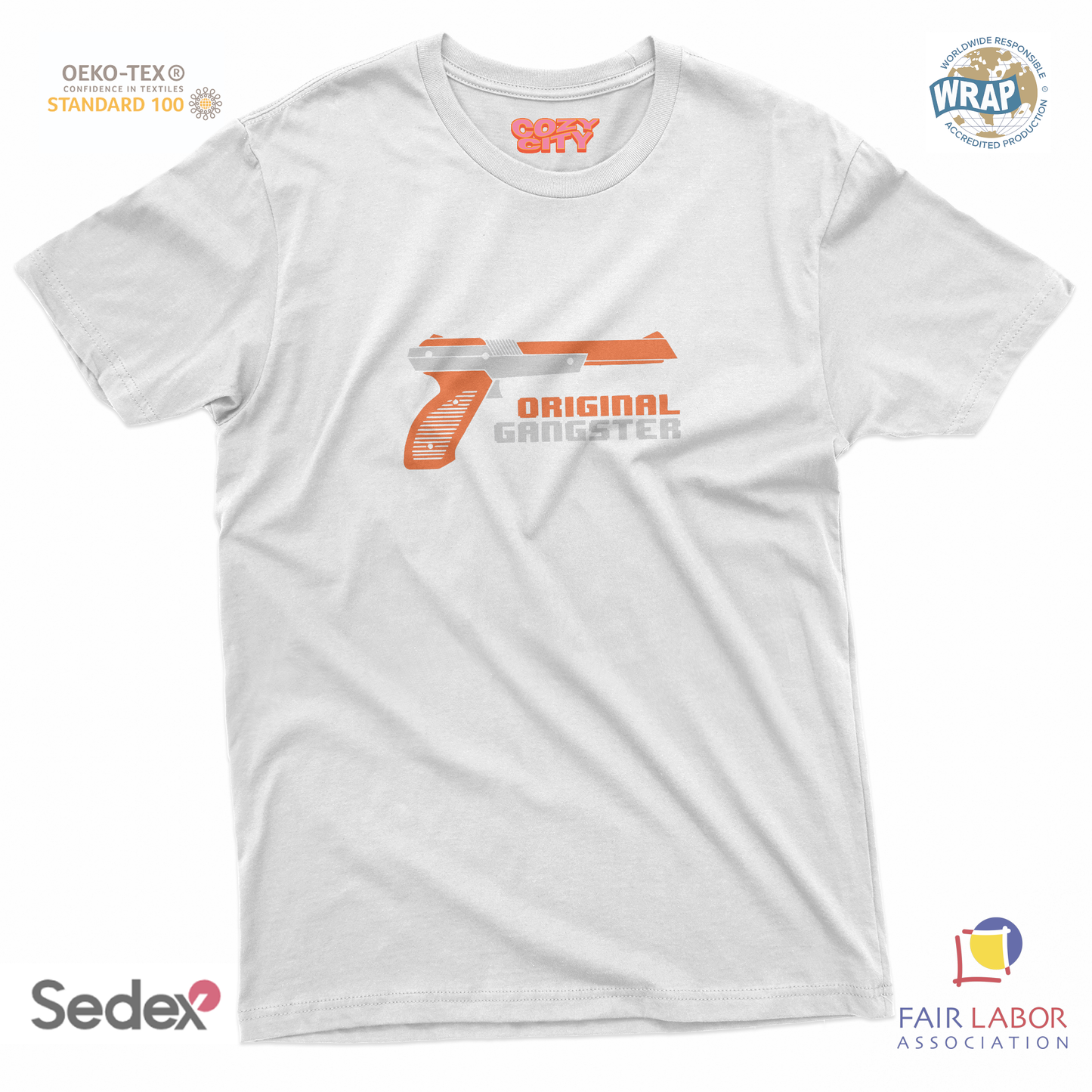 maglietta t-shirt- the original gangster