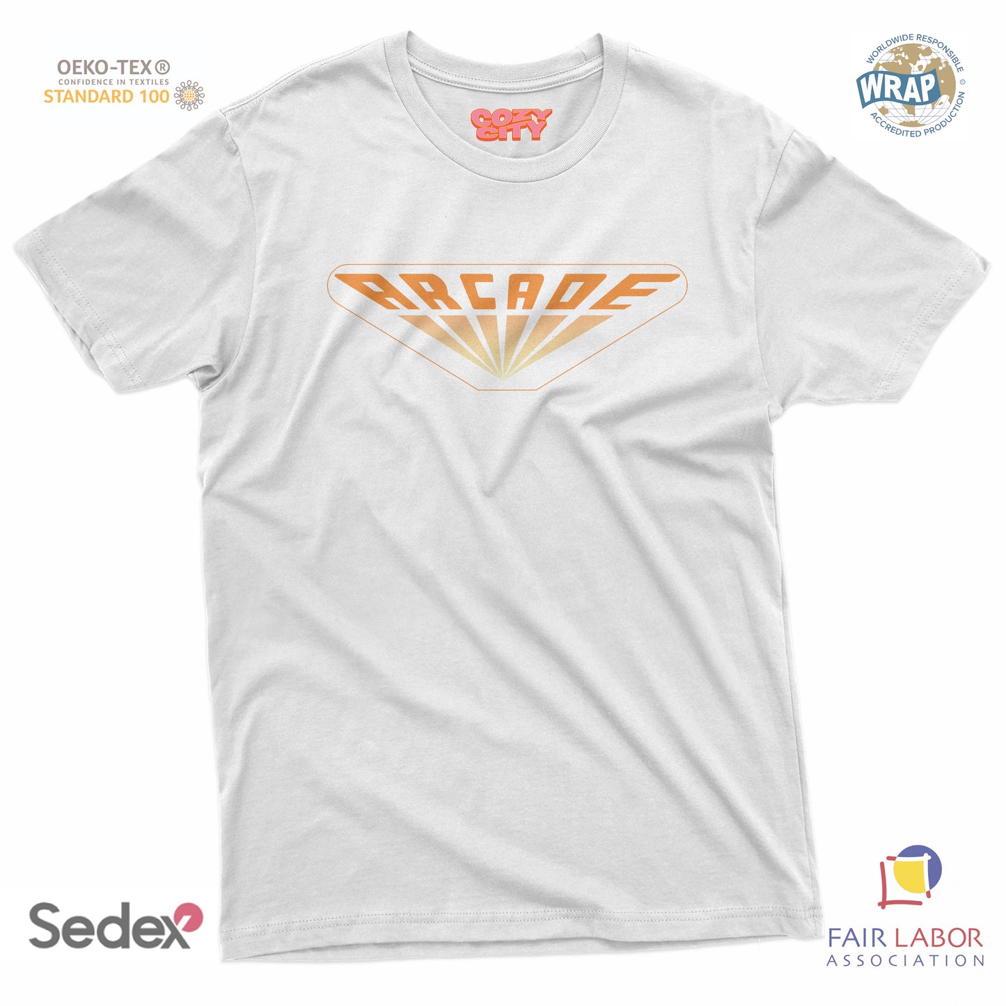 maglietta t-shirt- arcade