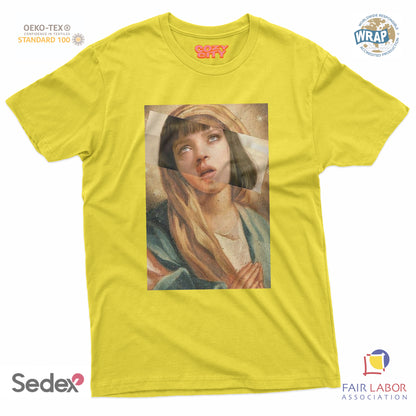 maglietta t-shirt- madonna wallace