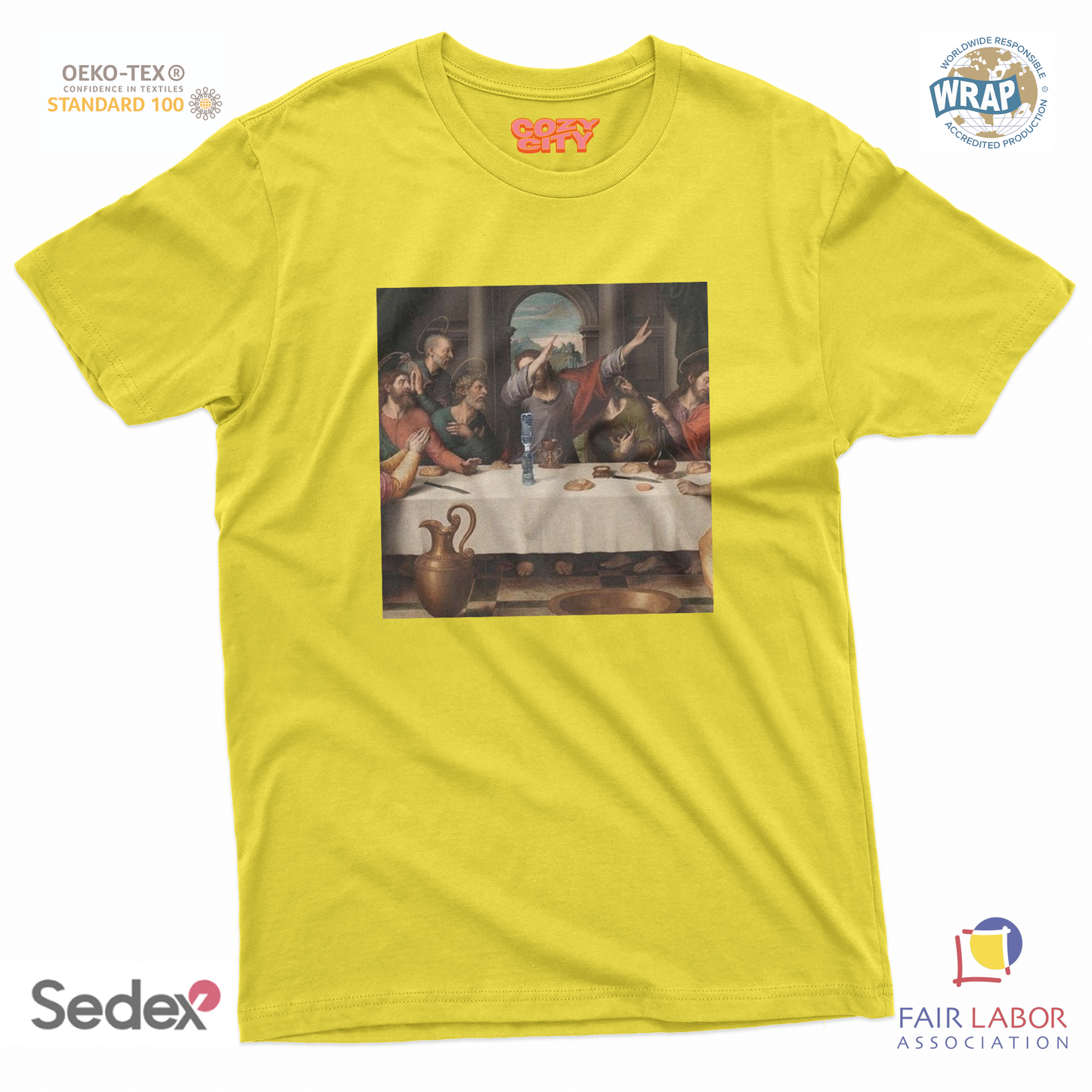 maglietta t-shirt-6 ultima cena dab