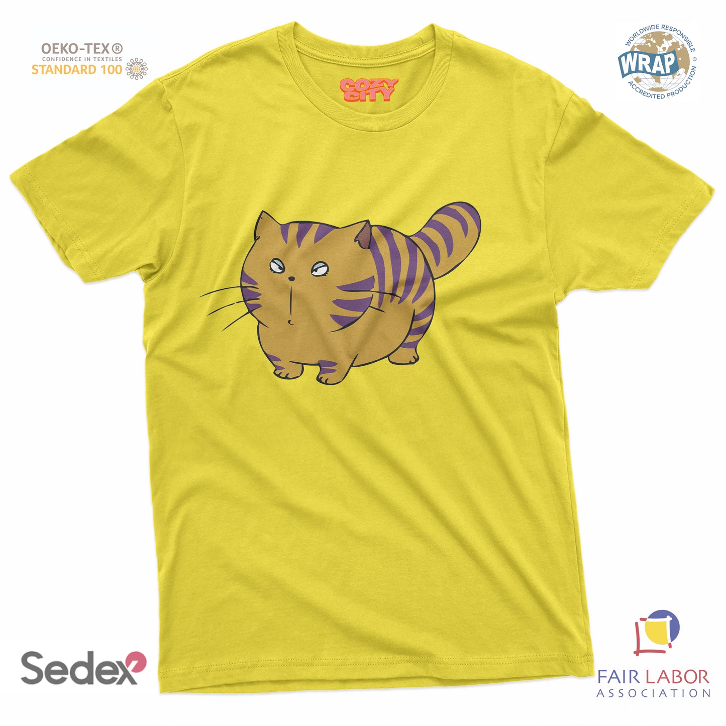 maglietta t-shirt- gatto luciano