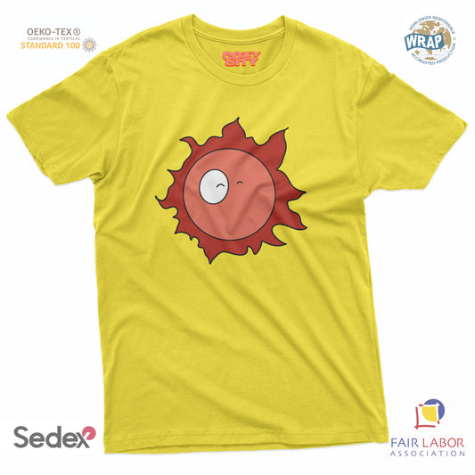 maglietta t-shirt- sole manga