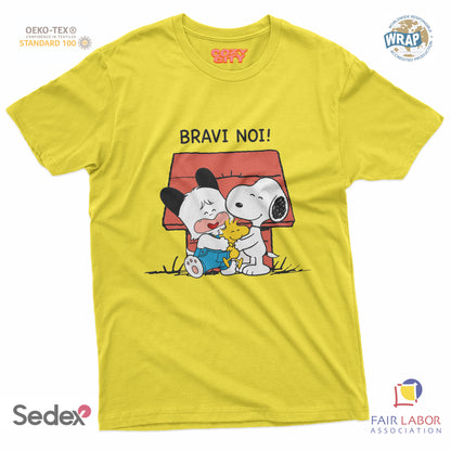 maglietta t-shirt- bravi noi