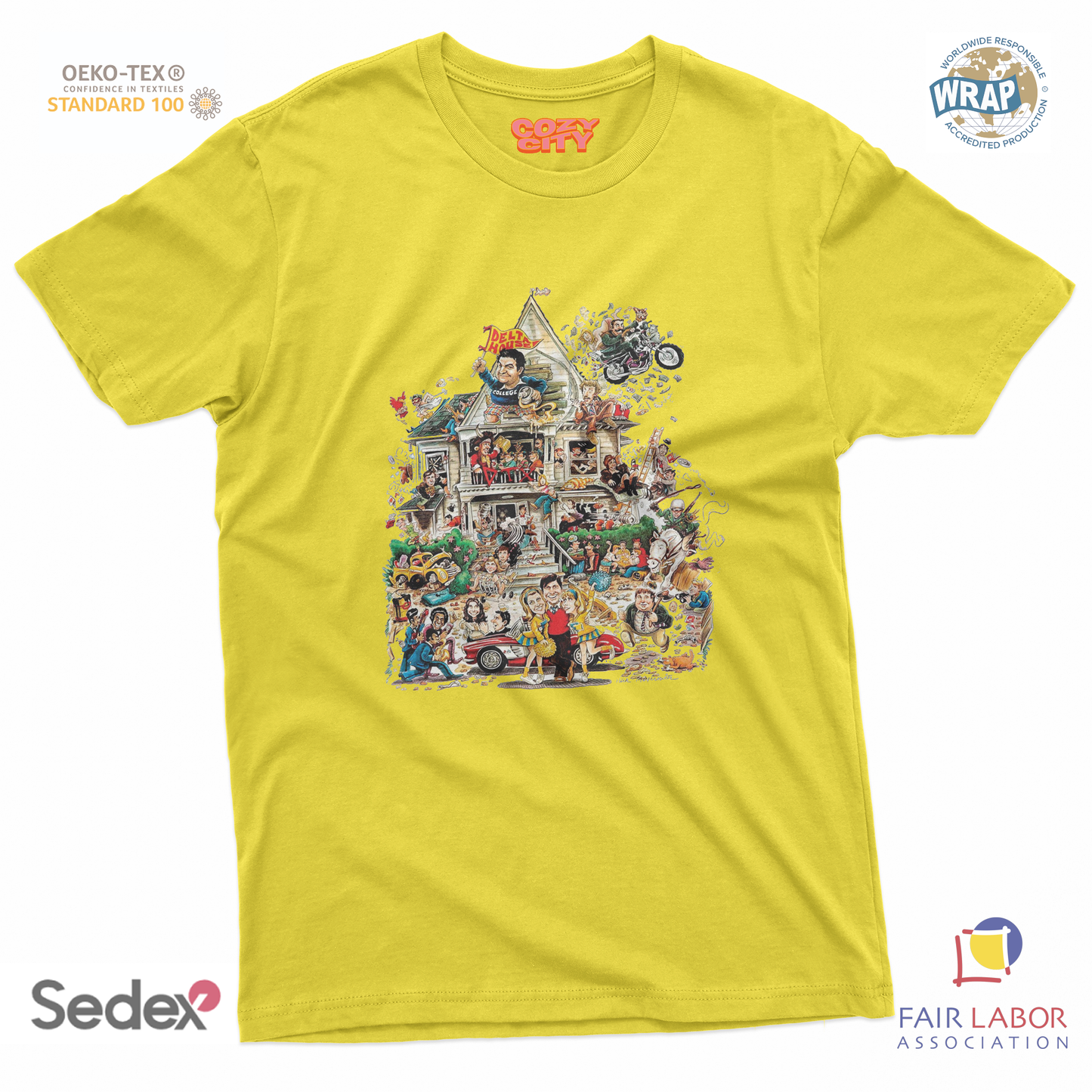 maglietta t-shirt- animal house