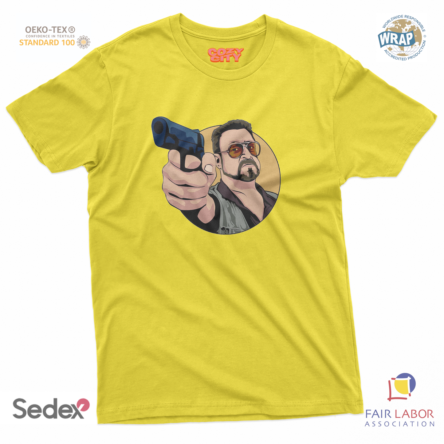 maglietta t-shirt- walter gun