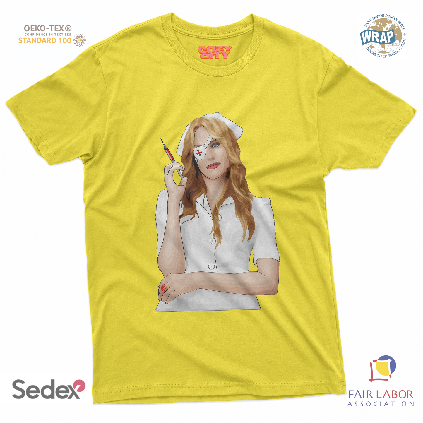 maglietta t-shirt- kill infermiera