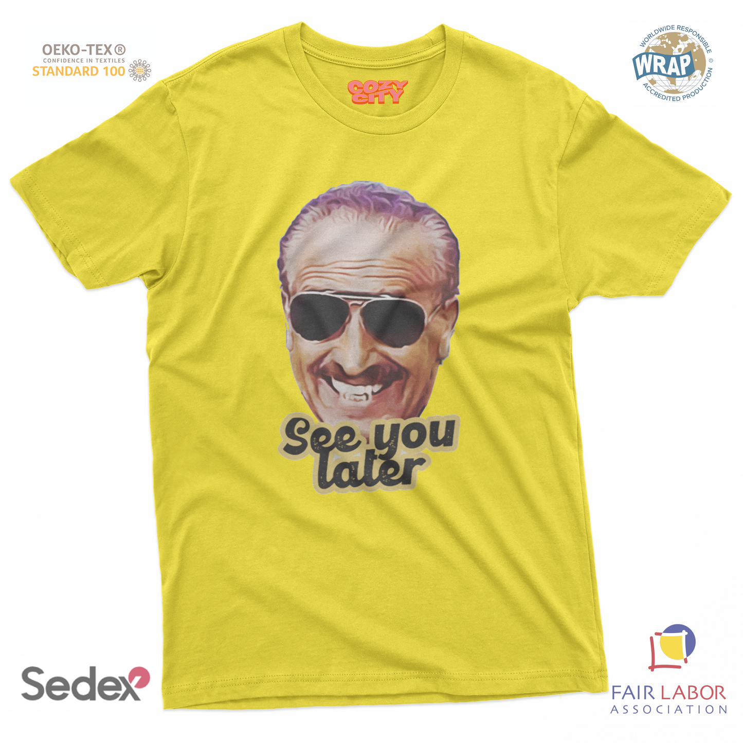 maglietta t-shirt- see you later dogui