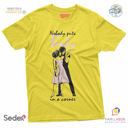 maglietta t-shirt- nessuno mette baby in un angolo