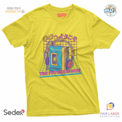 maglietta t-shirt- future is now