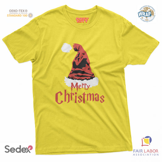maglietta t-shirt- merry harry chistmas