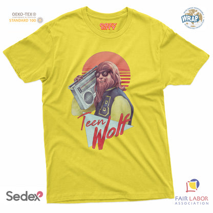 maglietta t-shirt- lupo teen