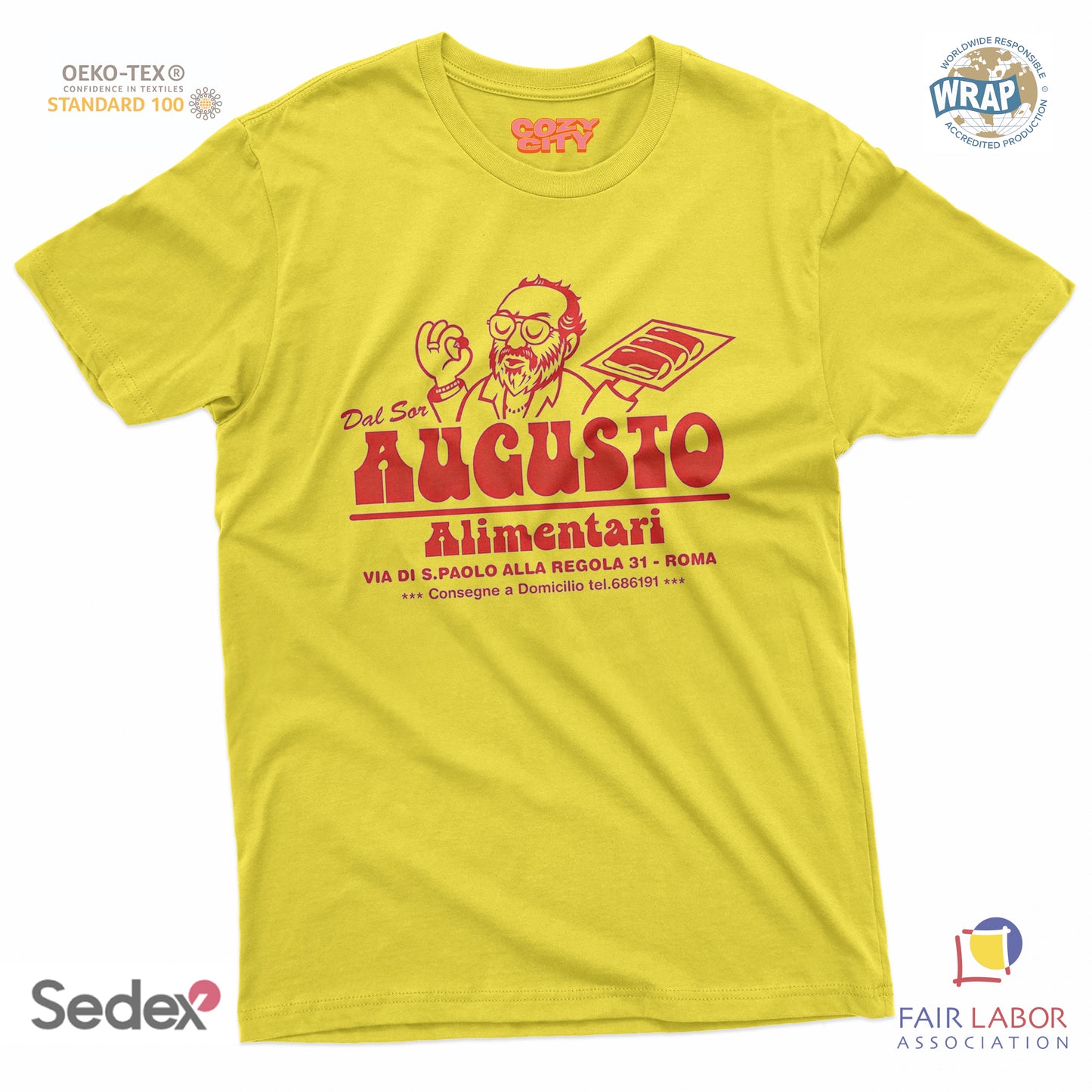 maglietta t-shirt- dal sor augusto alimentari