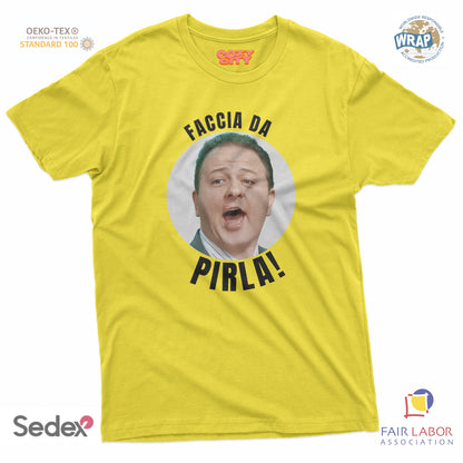 maglietta t-shirt- faccia da pirla