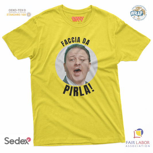 maglietta t-shirt- faccia da pirla