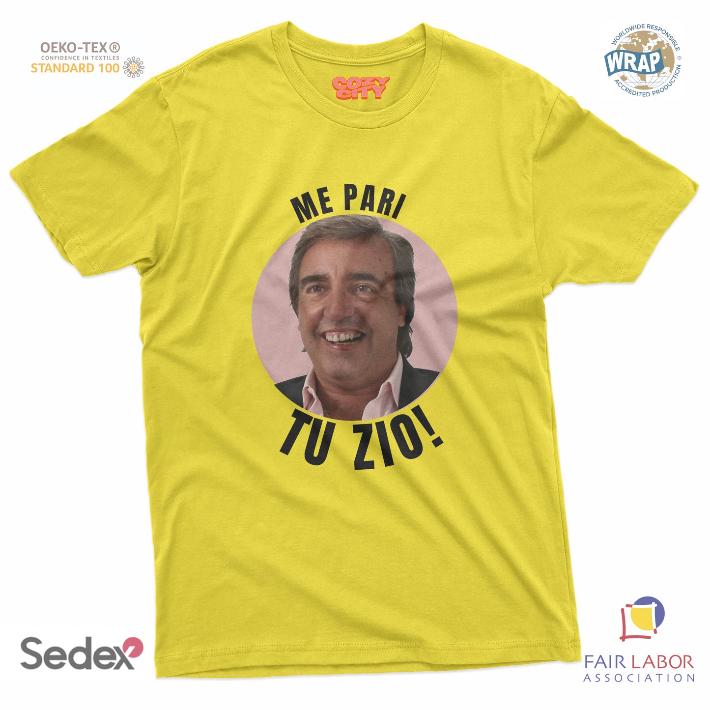 maglietta t-shirt- me pari tu zio