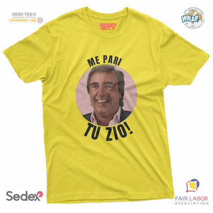 maglietta t-shirt- me pari tu zio
