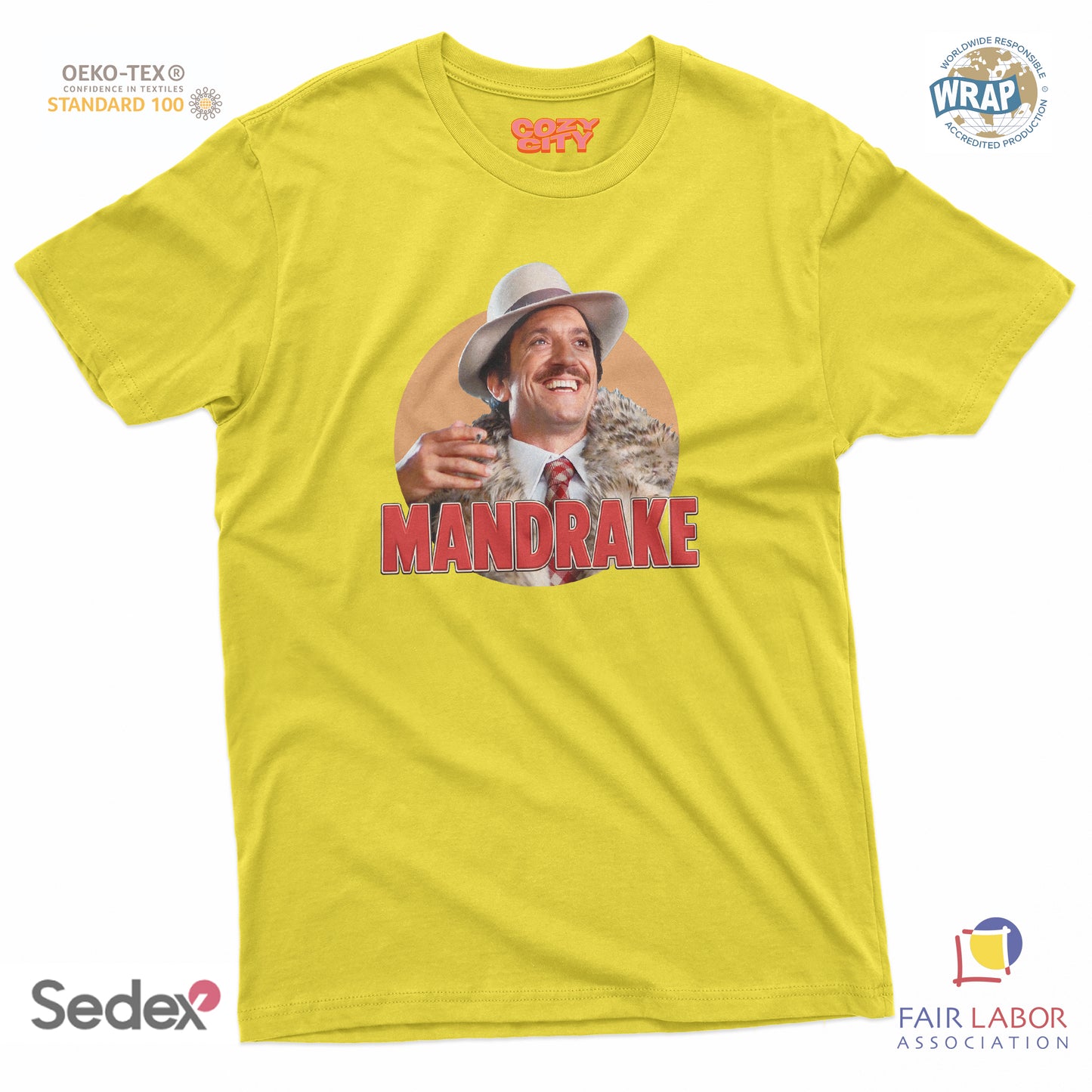maglietta t-shirt- Mandrake febbre