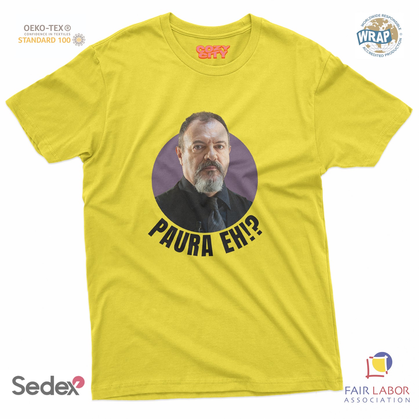 maglietta t-shirt- carlo paura eh