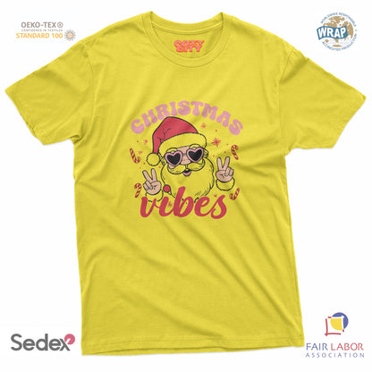 maglietta t-shirt- xmas vibes