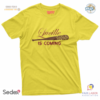 maglietta t-shirt- lucille is coming negan