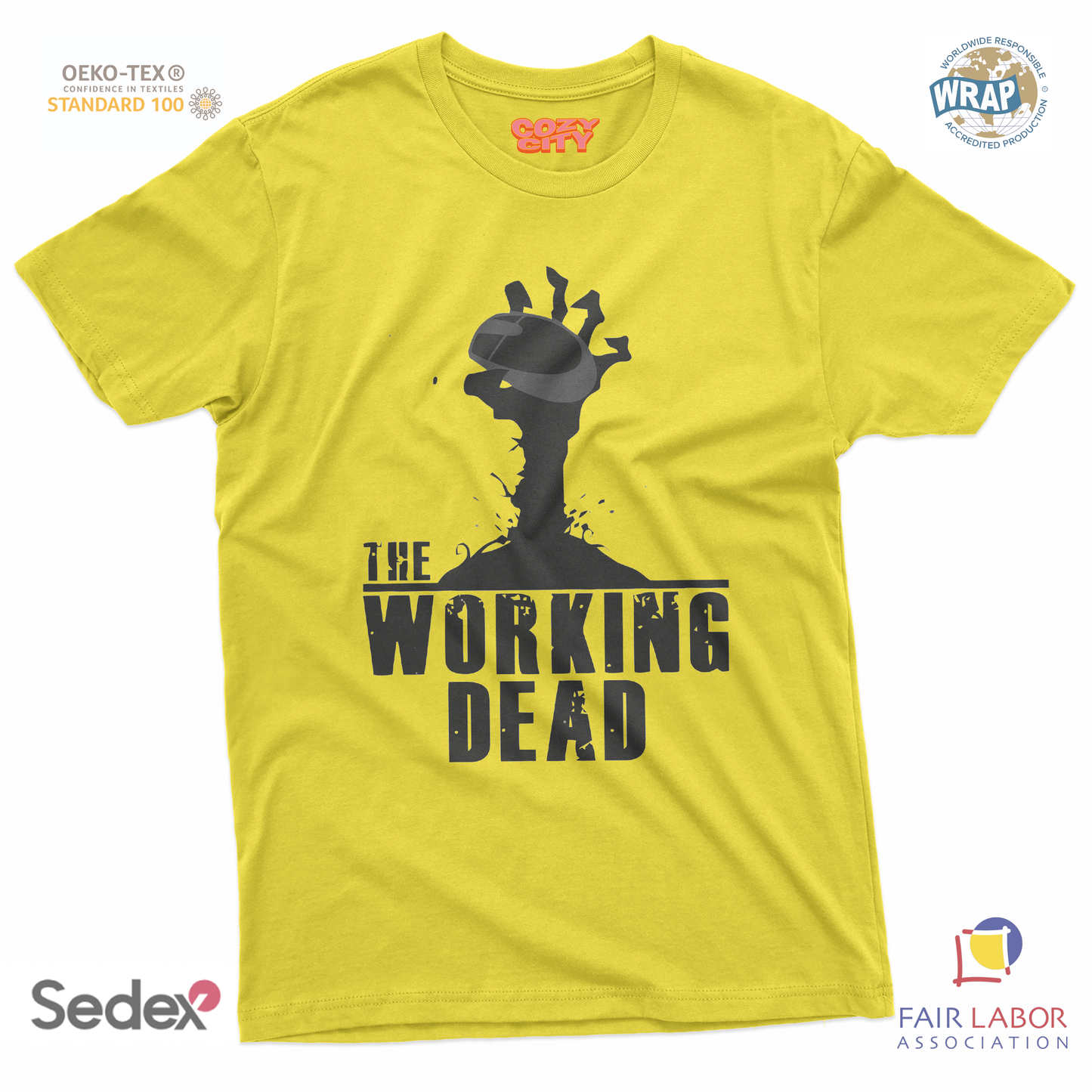maglietta t-shirt- the working dead