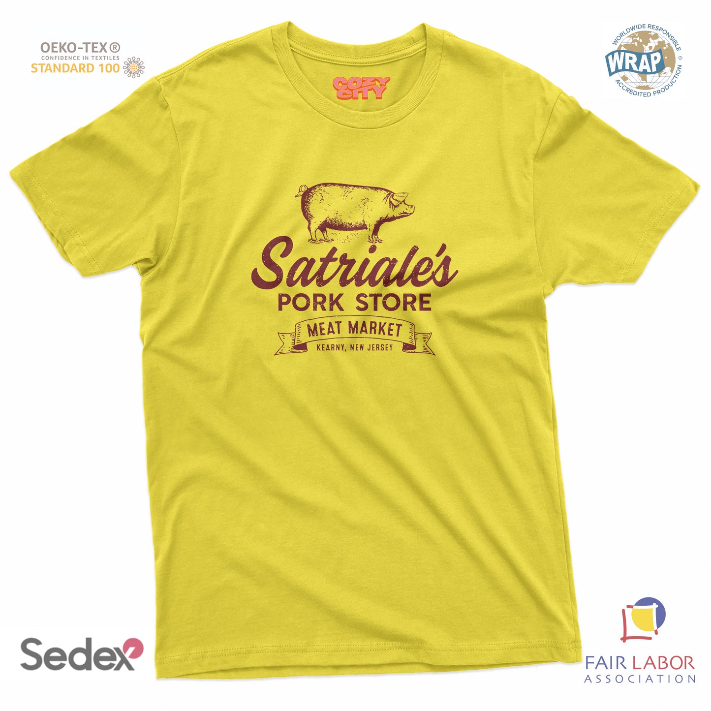 maglietta t-shirt- satriale s pork store