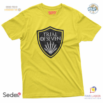 maglietta t-shirt- il giudizio dei sette trial of seven