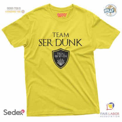 maglietta t-shirt- team ser dunk il giudizio dei sette trial of seven