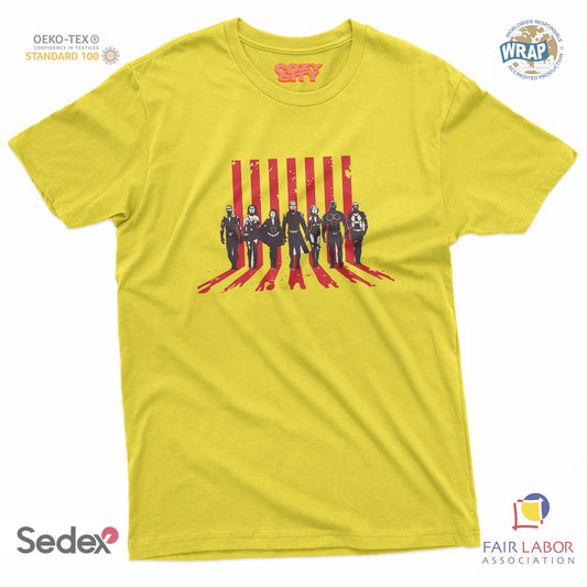 maglietta t-shirt- eroi cattivi