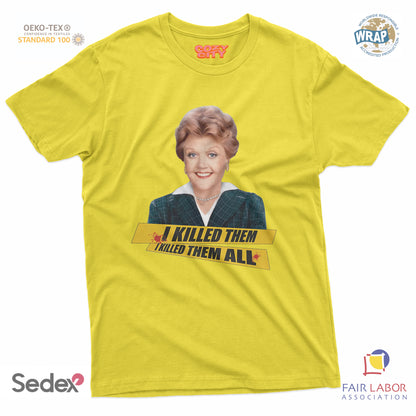 maglietta t-shirt- i killed them i killed them all