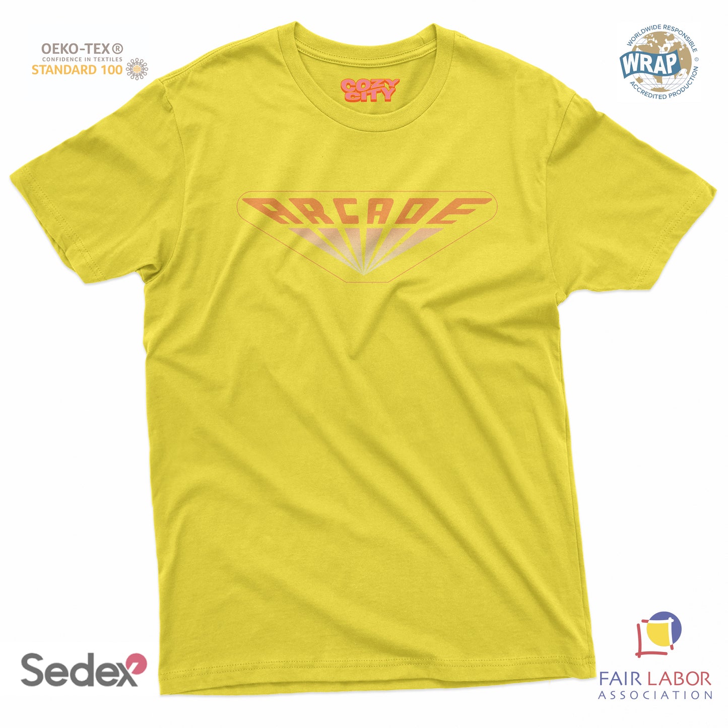 maglietta t-shirt- arcade